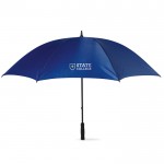 Guarda-chuva publicitário para empresas 30'' cor azul quarta vista com logotipo