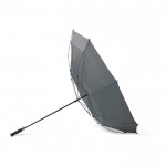 Guarda-chuva publicitário para empresas 30'' cor cinzento segunda vista