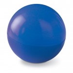Bola de bálsamo labial para publicidade cor azul