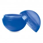Bola de bálsamo labial para publicidade cor azul terceira vista