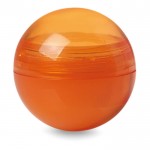 Bola de bálsamo labial para publicidade cor cor-de-laranja terceira vista