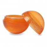 Bola de bálsamo labial para publicidade cor cor-de-laranja quarta vista