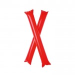 Bastões infláveis personalizados com logotipo cor vermelho segunda vista