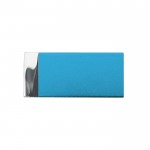 Minimalista USB personalizada em várias cores cor azul-celeste