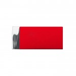 Minimalista USB personalizada em várias cores cor vermelho