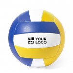 Bola de voleibol de três cores vista principal