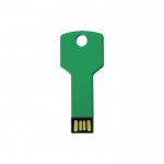 chave usb personalizada com logotipo - verde