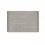 Manta de tecido tipo waffle, de algodão leve com caixa-oferta 300 g/m2 cor cinzento segunda vista