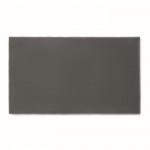 Toalha SEAQUAL® algodão e poliéster reciclado 500 g/m2 de 100x170cm cor cinzento segunda vista