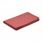 Toalha de mesa hidrorrepelente, de poliéster com microfibra 185 g/m2 cor vermelho