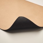 Tapete grande de papel reciclado e antideslizante para secretária cor bege vista fotografia quarta vista