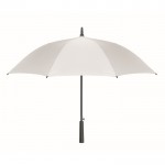 Guarda-chuva de pongee antivento com abertura automática 23'' cor branco