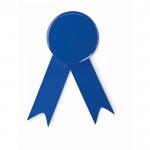 Laço metálico comemorativo de várias cores com clipe metálico cor azul real