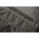 Mochila roll top impermeável de poliéster com fecho à frente 30L cor cinzento-escuro vista fotografia terceira vista