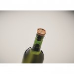 Tampa simples feita de cortiça 100% para garrafas de vinho cor bege vista fotografia terceira vista