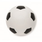 Bálsamo labial de ABS em forma de bola de futebol com sabor a baunilha SPF10 cor branco/preto quarta vista