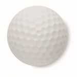 Bálsamo labial de ABS em forma de bola de golfe sabor baunilha SPF10 cor branco quarta vista