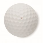 Bálsamo labial de ABS em forma de bola de golfe sabor baunilha SPF10 cor branco quinta vista