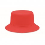 Chapéu de pescador em algodão em várias cores 260 g/m2 cor vermelho