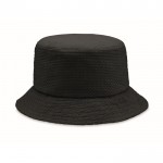 Chapéu de pescador de palha papel em diferentes cores cor preto