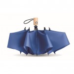 Guarda-chuva com cabo em bambu para brindes cor azul real terceira vista