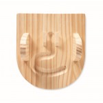 Jogo do bingo com o seu logótipo cor madeira sexta vista