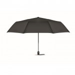 Guarda-chuva dobrável de 27'' antivento cor preto