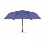 Guarda-chuva dobrável de 27'' antivento cor azul real