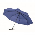 Guarda-chuva dobrável de 27'' antivento cor azul real segunda vista