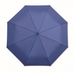 Guarda-chuva dobrável de 27'' antivento cor azul real quinta vista
