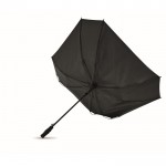 Guarda-chuva quadrado antivento de 27'' cor preto terceira vista