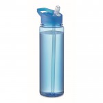 Garrafa de Tritan Renew™ antifugas com palhinha para desporto 650ml cor azul segunda vista