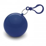 Impermeável publicitário em bola redonda cor azul