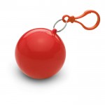 Impermeável publicitário em bola redonda cor vermelho