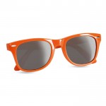 Óculos de sol serigrafia com logotipo cor cor-de-laranja