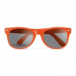 Óculos de sol serigrafia com logotipo cor cor-de-laranja segunda vista