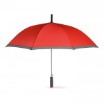 Guarda-chuva promocional 23'' com cabo de EVA cor vermelho