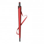 Guarda-chuva promocional 23'' com cabo de EVA cor vermelho segunda vista
