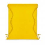 Saco-mochila personalizável - cor amarelo