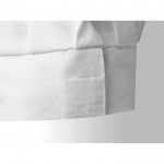 Chapéu de chef publicitário, de algodão cor branco segunda vista