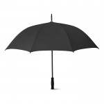 Guarda-chuva personalizado com logotipo de 27'' cor preto segunda vista