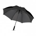Guarda-chuva personalizado com logotipo de 27'' cor preto terceira vista
