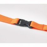 Lanyard personalizado para empresas (2cm) cor cor-de-laranja quarta vista