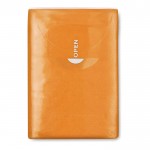 Pacote de lenços personalizados cor cor-de-laranja segunda vista