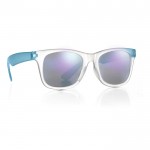 Óculos de sol personalizados polarizados cor azul segunda vista