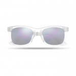 Óculos de sol personalizados polarizados cor transparente