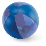 Bola de praia publicitária para oferecer cor azul segunda vista