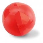Bola de praia publicitária para oferecer cor vermelho