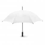 Guarda-chuva publicidade unicolor anti-vento 23'' cor branco