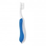 Escova de dentes promocional dobrável cor azul